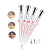 4 In1 Eyebrow Highlight Pen, Eyebrow Pencil, Lasting Eye Makeup Beauty Tool, Brow Defining Pencil (3# Black Brown) view 4