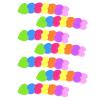 50PCS Mini Heart-Shape Nail File Double Sided Nail Buffer Block Color Random Nail Polishing Manicure Tools for Beauty Salon view 1