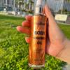 AbluFirst Shimmer Body Oil 100ml Face Glitter Summer Body Moisturizing Light Shimmering Glow Non-Sticky Party Luminizer and Illuminator Smooth (3.38 Fl Oz Pack of 1, Bronze Gold) view 2