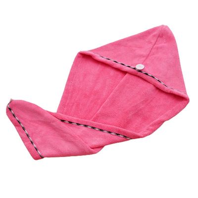 2 Pack Microfiber Hair Towel, Solid Color Super Absorbent Soft Quick Drying Hair Turban for Women, Men and Kids