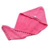2 Pack Microfiber Hair Towel, Solid Color Super Absorbent Soft Quick Drying Hair Turban for Women, Men and Kids view 1
