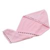 2 Pack Microfiber Hair Towel, Solid Color Super Absorbent Soft Quick Drying Hair Turban for Women, Men and Kids view 1