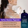 First Botany, ALL Natural Body Wash - Fights Body Odor, Athlete's Foot, Jock Itch, Nail Issues, Dandruff, Acne, Eczema, Shower Gel for Women & Men, Skin Cleanser -16 fl oz (Rosemary Mint) view 3