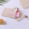 2pcs Natural Sisal Soap Bag Exfoliating Soap Saver Pouch Holder view 2