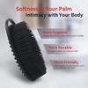 Silicone Body Wash Scrubber/Loofah, Exfoliating Body Scrub Brush for Use in Shower, Mens Women, Gifts for Dad view 2
