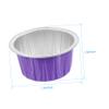 FOMIYES 20pcs Aluminium Foil Wax Melting Bowls Nonstick Wax Bean Containers for Home Waxing Accessory for Warmer and Oven Use view 2