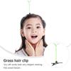 100 Pcs Bean Sprout Hair Clips, Funny Green Plant Hair Clips, Little Grass Barrette Hair Accessories for Girls Women Home Party Supplies view 2