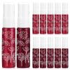 Beaupretty 12pcs Floral Print Perfume Spray Bottles Travel-friendly Atomizer Frosted Dispenser for Skincare and Cosmetics Leak-resistant and Lightweight view 1