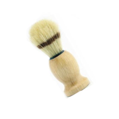 NATEFEMIN Wood Handle Barber Shaving Brush Tool Best Imitate Badger Hair Best Men Gift Accessory