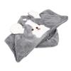 Beatifufu Bath Hair Drying Hat Girl Shower Dry Hair Hat Fleece Hair Towel Wrap Fast Drying Hair Head h view 1
