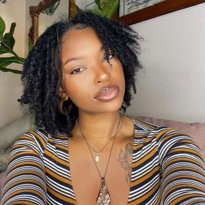 0.2 cm Width 8 Inch 40 Strands Human Hair Loc Extensions, Natural Black 100% Full Handmade Permanent Real Human Hair Dreadlock Extensions for Women/Men/Kids Can Be Dyed Bleached Curled Twisted