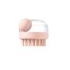 BUNATY Automatic dosing, Comfortable Shampoo Brush, Cleaning, Massage, Bath Brush, Bath Scrub, Bath Brush Wash Your Hair and Brush Khaki view 1