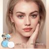 Oil Control Face Pressed Powder, Jelly Pressed Powder Face Makeup Setting Powder, Powder Free Delicate and Skin-friendly, Flawless Matte Long Lasting Finishing Lightweight Waterproof Face Cosmetics view 2