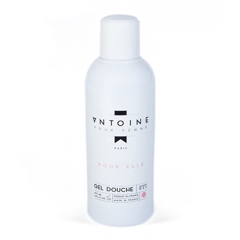 ANTOINE shower gel Pour Elle 200 ml. classic wood notes are complemented by a powerful floral aroma, mixed with the delicacy of the rose and the elegance of the iris.