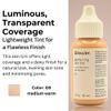 Glossier Perfecting Skin Tint for Dewy Sheer Coverage - G9 - Medium Warm view 2