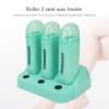 3pcs Roll On Depilatory Wax Warmer for Men Women, Electric Hair Removal Wax Warmer with Base for Armpit Legs view 2