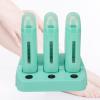 3pcs Roll On Depilatory Wax Warmer for Men Women, Electric Hair Removal Wax Warmer with Base for Armpit Legs view 4