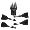 Styling Comb Hair Diffuser Attachment Hair Dryer 5pcs Hair Dryer Comb Black Plastic Modeling Hair Diffuser Blow Dryer Comb Attachment Inner dia 5CM view 1