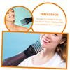Styling Comb Hair Diffuser Attachment Hair Dryer 5pcs Hair Dryer Comb Black Plastic Modeling Hair Diffuser Blow Dryer Comb Attachment Inner dia 5CM view 4