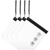 KALLORY 4pcs Approved Toiletry Bag, Clear Toiletry Bag Travel Pouches for Toiletry Comestic Food Liquid view 1