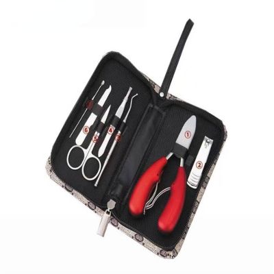 CALLMO Zipper Bag Stainless Steel Nail Scissors Nail Manicure Ear-Picking Scissors 7-Piece Set 9-Piece Set 20-Piece Set