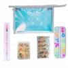 Nail Art Rhinestone Set Glass Crystals Stones Decorations Ab Flat Back 3D Mixed Nail Art Rhinestone Set Foil Mirror Bag view 1