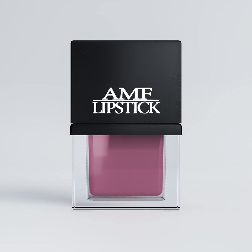AMF LIPSTICK MINI MATTE LIQUID LIPSTICK LIP COLOR- PURE HEART (PINK)