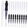FOMIYES 60 pcs Eyebrow Brush Caps Brow Lamination Eyelash Extensions Tools Disposable Eyebrow Spoolie Brushes Makeup view 1