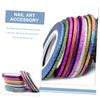 EXCEART 120pcs Nail Striping Tape Lines Nail Art Tape Sticker Wrap Manicure Accessory Decorations view 3