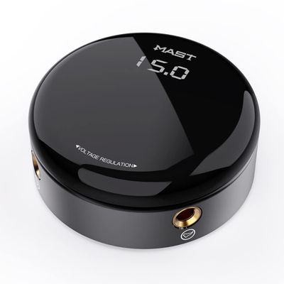 Mast Tattoo Power Supply, Halo2 Circle Digital Display Voltage, One Touch Easy Use for Tattoo Machine
