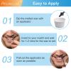 Auperwel Nose & Ear Hair Removal Kit - Instant Waxing for 15-20 Times, 100g Wax, 20 Applicators, 15 Mustache Guards, 10 Paper Cups view 4