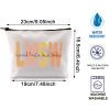 BLUPARK Social Worker Gift Social Worker LMSW LISW LCSW Makeup Bag Social Worker Graduation Gift Social Work Appreciation Gift(LMSW Bag) view 2