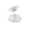LXLK 48 Pcs 5ML Clear Cream Container Plastic Diamond Shape Cosmetic Jars Empty Refillable Sample Containers Pot for Lotion Lip Balm Eye Shadow Nails Powder Paint Jewelry Earrings view 4
