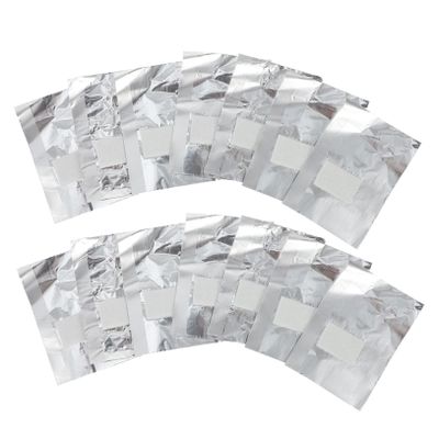 200pcs Nail Remover Foil Nail Wipe Patch Cuticle Pusher Manicure Supplies Disposable