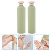 Beaupretty 3pcs Refillable Travel Toiletries Bottles Leak Squeeze Containers for Shampoo Conditioner and Lotion Travel Essentials view 2