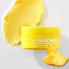 BYROKKO Original Shine Brown Tropical Tanning Cream 150 ml | Moisturizing and Non-Sticky Instant Tanning Jam with Carrot Oil, Cacao & Shea Butter and Vitamin E & B, Yellow view 1