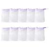 10PCS Clean Foaming Mesh Bag, Soap Mesh Saver Pouch Bag, Soap Saver Bag, Shower Bubble Bath Net Soap Pouch, Soap Pouch view 1