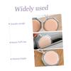 Beatifufu 9pcs Beauty Puff Case Makeup Puff Container Organize Powder Portable Setting Box view 2