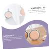Beatifufu 9pcs Beauty Puff Case Makeup Puff Container Organize Powder Portable Setting Box view 3
