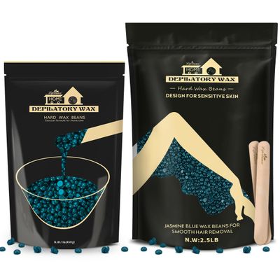 Lifestance Hard Wax Beads 1lb + 2.5lb Hard Wax Beads