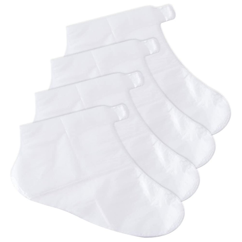 1 Set Disposable Foot Foot Soaking Covers Lotion Socks Foot Care Socks Foot spa Socks Foot Bath Socks Socks Disposable Foot Cover Pedicure Plastic Foot