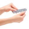 Sumind 100 Pack Nail Files Set Professional Double Sided Emery Boards for Nails Reusable 180 Grit Silver Diamond Files Bulk Home Natural Fingernails Toenails Manicure Pedicure Buffering Tools view 4
