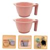 FOMIYES Mixing Bowls for Hair 2pcs Hair Dye Bowls Stylish and Easy to Clean Pp Material view 3