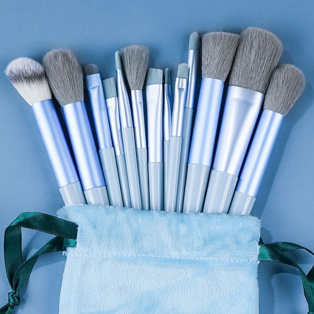 IOCCIOBB 13PCS Soft Makeup Brushes Set Cosmetics Kit Foundation Blush Powder Eyeshadow Blending Make Up Brush Women Beauty Tools