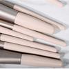 IOCCIOBB 8Pcs/Set Makeup Brushes Make-up for Women Complete Makeup Kit Tools Beauty for Eyebrows Foundation Blush Eyelash Brushes (Color : Red) view 3
