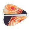 Evealyn Vintage Rose Blooms Printed Microfiber Hair Towel Hair Drying Towel with Button Bath Hair Cap for Curly Long Hair Repair Towel Wrap for Women view 2