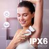 PRITECH Electric Razor for Women - Rechargeable Shaver for Women Portable Lady Shaver for Legs, Arm, Underarms, Bikini, USB Rechargeable, Wet & Dry Waterproof Bikini Trimmer for Woman, Purple view 4