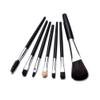 IOCCIOBB Black Portable Makeup Brushes Set Eye Shadow Brush Cosmetic Foundation Powder Eyelash Eyebrow Makeup Brush 7Pcs view 1