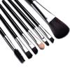 IOCCIOBB Black Portable Makeup Brushes Set Eye Shadow Brush Cosmetic Foundation Powder Eyelash Eyebrow Makeup Brush 7Pcs view 3