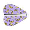 Evealyn Unique Banana Fruit Printed Microfiber Hair Towel Hair Drying Towel with Button Bath Hair Cap for Curly Long Hair Repair Towel Wrap for Women view 2
